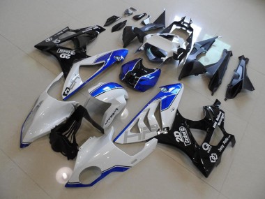 Blanc Bleu 2009-2014 S1000RR Carénage Moto