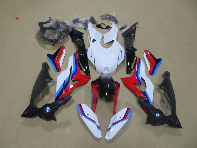 Blanc Bleu Rouge Noir 2017-2018 S1000R Carénage Moto Blanc Bleu Rouge Noir 2017-2018 S1000R Carénage Moto