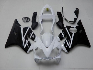 Blanc Noir 2001-2003 CBR600 F4i Carénage Moto