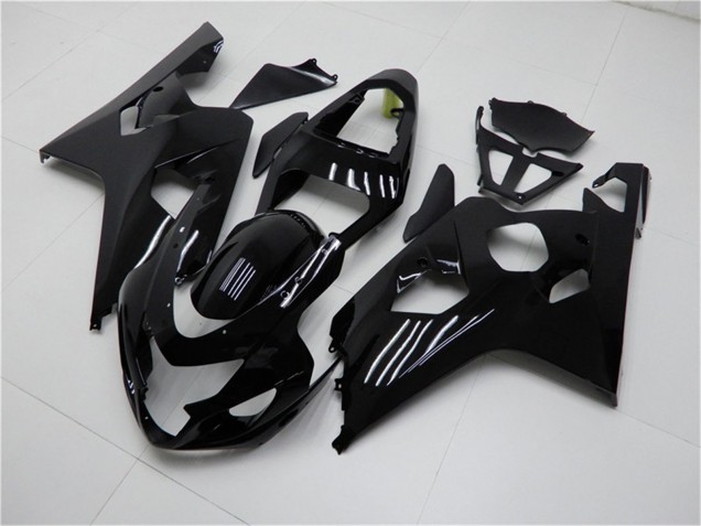 Carénages Moto Suzuki GSXR 600/750 2004-2005 - Noir Brillant