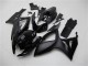 Carénages Moto Suzuki GSXR 600/750 2006-2007 - Noir Mat Noir Brillant