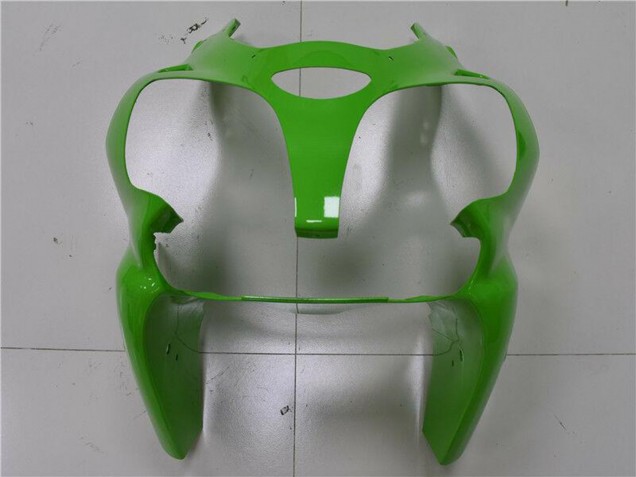 Carénages Moto Kawasaki ZX6R 2000-2002 - Vert Noir