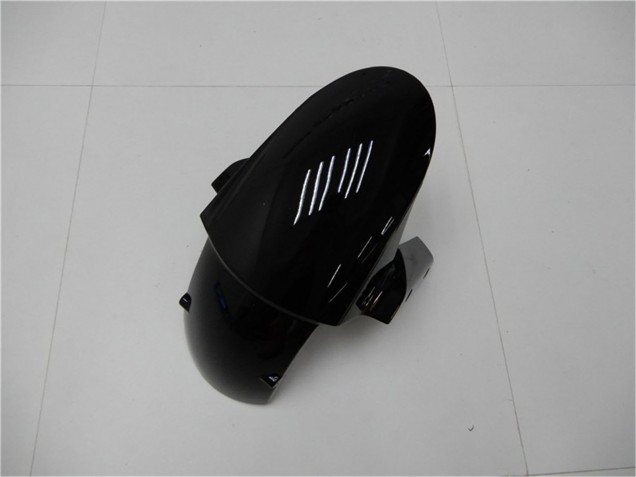 Carénages Moto Kawasaki ZX6R 2009-2012 - Bleu Clair Noir Brillant