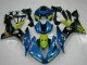 Carénages Moto Yamaha YZF R1 2004-2006 - Bleu Jaune Requin