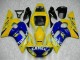 Carénages Moto Yamaha YZF R6 1998-2002 - Jaune Bleu Blanc Chameau Motul