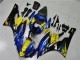 Carénages Moto Yamaha YZF R6 2006-2007 - Bleu Jaune Noir Brillant Requin