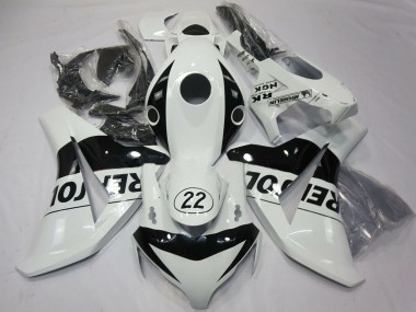Carénages Moto Honda CBR1000RR 2008-2011 - Blanc Noir Brillant Repsol 22