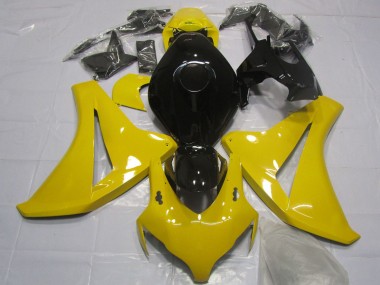 Carénage Moto Honda CBR1000RR 2008-2011 - Jaune Noir Brillant