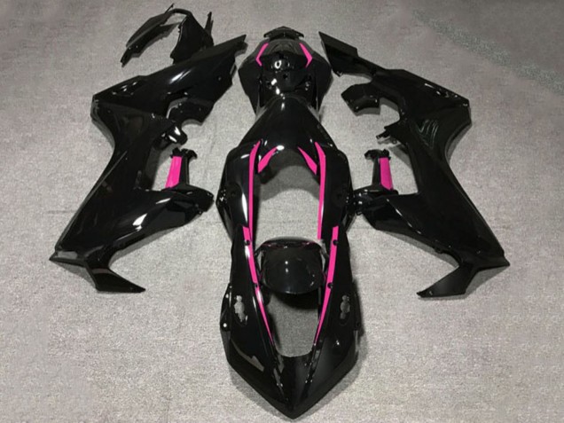 Carénages Moto Honda CBR1000RR 2017-2024 - Noir Brillant Rose Doubler