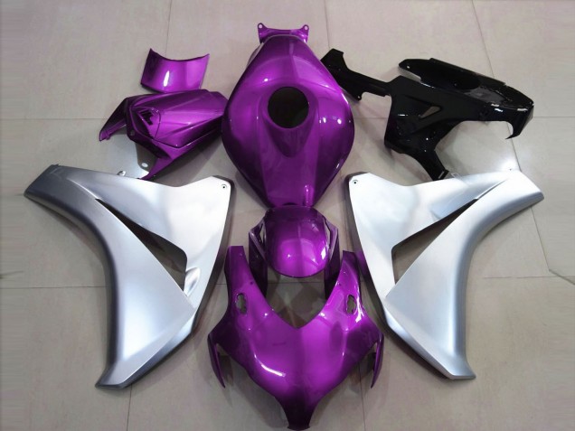 Carénages Moto Honda CBR1000RR 2008-2011 - Argent Violet
