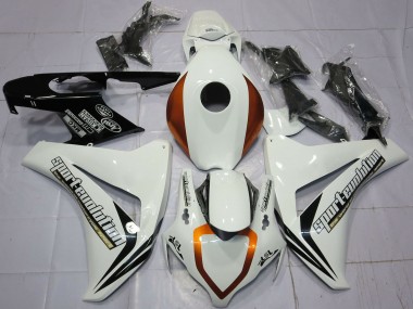 Carénages Moto Honda CBR1000RR 2008-2011 - Blanc Rouge Noir Brillant Sport Evolution