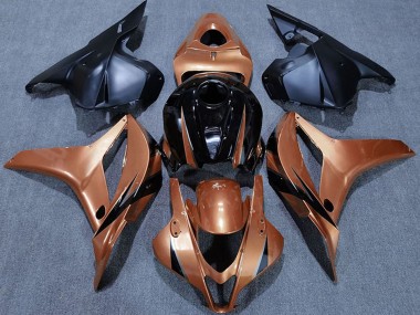 Carénages Moto Honda CBR600RR 2009-2012 - Bonbon Orange Noir Brillant