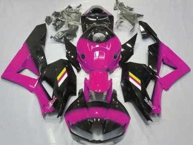 Carénages Moto Honda CBR600RR 2013-2026 - Rose Noir Brillant Blanc Jaune