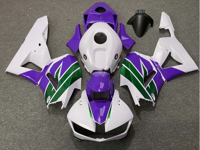 Carénages Moto Honda CBR600RR 2013-2026 - Blanc Violet Vert