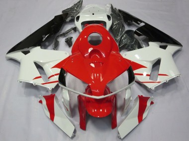 Carénages Moto Honda CBR600RR 2005-2006 - Blanc Rouge Noir