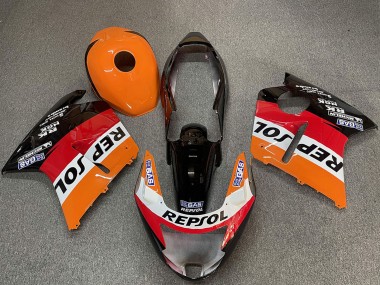 Carénages Moto Honda CBR1100XX Blackbird 1996-2007 - Orange Blanc Rouge Noir Brillant Repsol