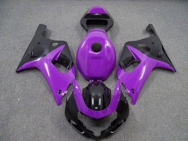 Carénages Moto Suzuki GSXR 600 / GSXR 750 2001-2003 - Violet Noir Brillant