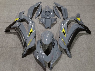 Carénages Moto Kawasaki ZX10R 2016-2020 - Nardo Gris Noir Jaune