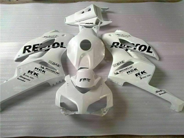 Carénages Moto Honda CBR1000RR 2004-2005 - Blanc Noir Repsol