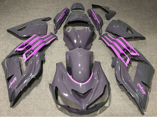 Carénages Moto Kawasaki ZX14R ZZR1400 2012-2024 - Nardo Gris Rose