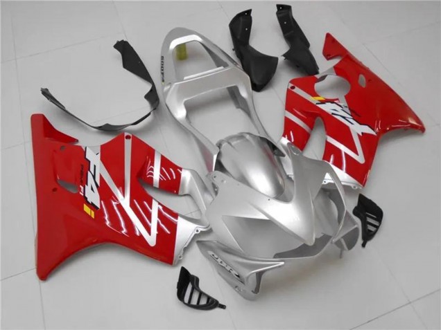 Kits Carénages Moto Honda CBR600 F4i 2001-2003 - Argent Rouge