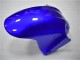 Carénage Moto Honda CBR600 F4i 2001-2003 - Bleu Noir Brillant