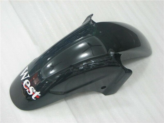 Carénages Moto Honda CBR1100XX Blackbird 1996-2007 - Noir Brillant Blanc West