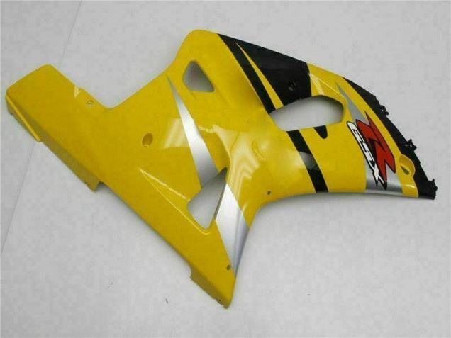 Carénages Moto Suzuki GSXR 600/750 2001-2003 - Jaune Noir