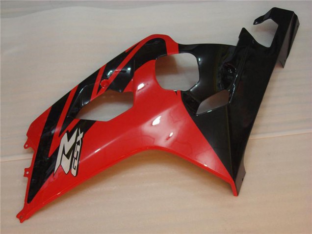 Carénages Moto Suzuki GSXR 600/750 2004-2005 - Rouge Noir