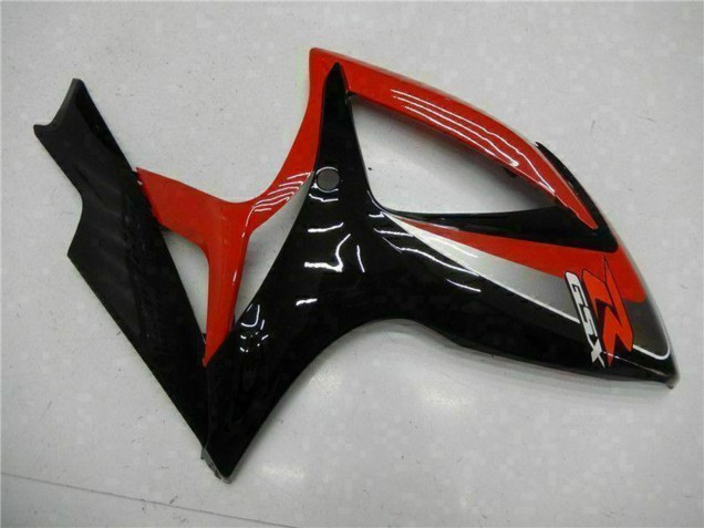 Carénages Moto Suzuki GSXR 600/750 2006-2007 - Rouge Noir Brillant