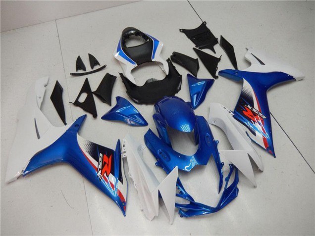 Carénage Moto Suzuki GSXR 600/750 2011-2024 - Blanc Bleu Noir Rouge