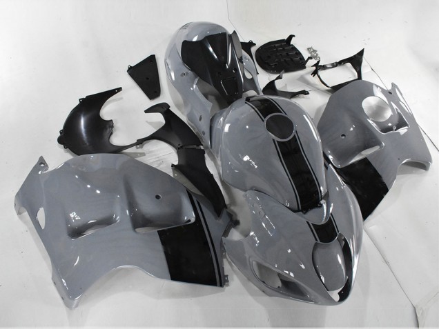 Carénages Moto Suzuki GSXR 1300 Hayabusa 1996-2007 - Nardo Gris Noir No Décalque