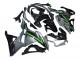 Carénages Moto Kawasaki Ninja 500 EX500R 2024-2025 - Gris Vert Noir