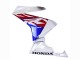 Carénage Moto Honda CBR400R 2022 - Blanc Rouge Bleu