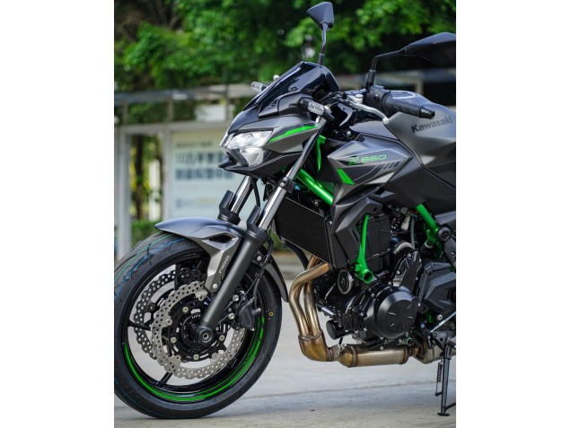 Carénages Moto Kawasaki Ninja Z650 2020-2025 - Noir Vert