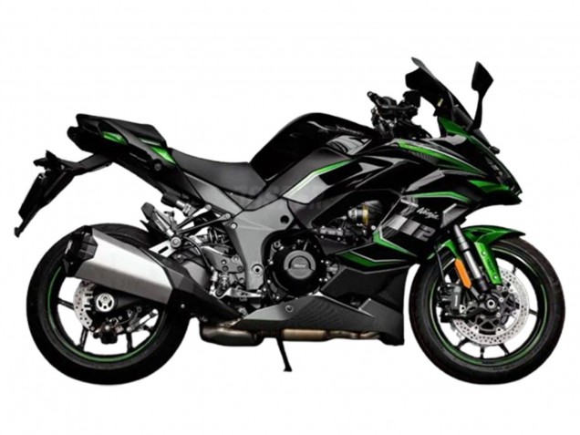 Carénage Moto Kawasaki Z1000SX 2020-2025 - Noir Vert Ninja