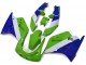 Carénages Moto Kawasaki ZXR250 1989-1990 - Vert Blanc Bleu