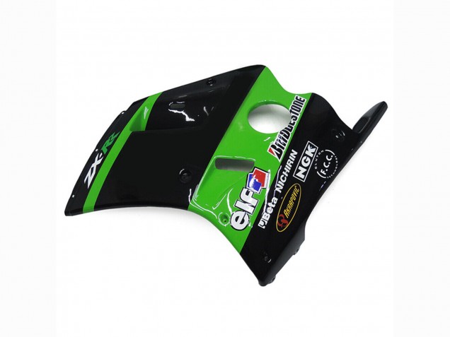 Carénages Moto Kawasaki ZXR250 1989-1990 - Vert Noir Brillant Elf Touch4 Bridgestone
