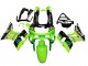 Carénages Moto Kawasaki ZZR600 1998-2003 - Vert Noir Brillant Bleu Monstre Elf Touch4 Bridgestone