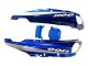 Carénages Moto Kawasaki ZZR1100 1993-2003 - Bleu Argent Noir