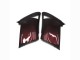 Carénages Moto Kawasaki GTR1400/ZG1400 2007-2009 - Rouge Marron Noir