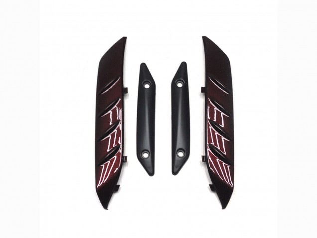 Carénages Moto Kawasaki GTR1400/ZG1400 2007-2009 - Rouge Marron Noir
