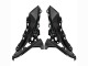 Carénages Moto Kawasaki Versys 650 2021-2024 - Noir Brillant Blanc