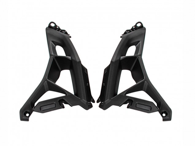 Carénages Moto Kawasaki Versys 650 2021-2024 - Noir Brillant Blanc