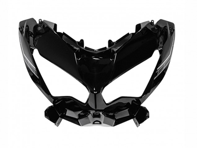 Carénages Moto Kawasaki Versys 650 2021-2024 - Noir Brillant Blanc