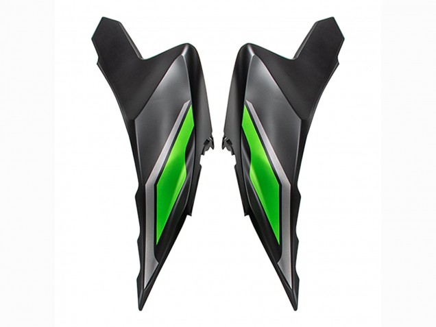 Carénages Moto Kawasaki Versys 650 2021-2024 - Vert Noir Brillant