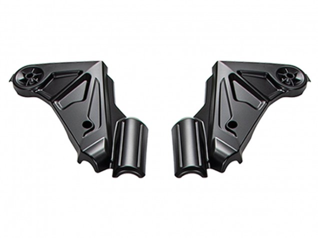 Carénages Moto Kawasaki Versys 650 2021-2024 - Vert Noir Brillant
