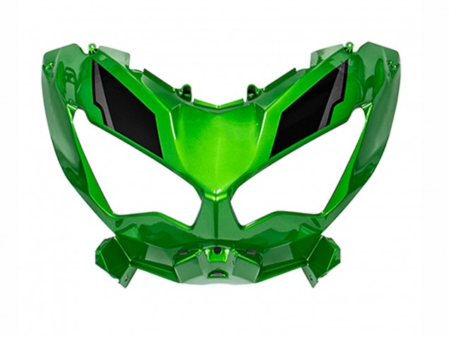 Carénages Moto Kawasaki Versys 650 2021-2024 - Vert Noir Brillant