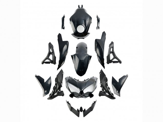 Carénages Moto Kawasaki Versys 650 2021-2024 - Noir Brillant