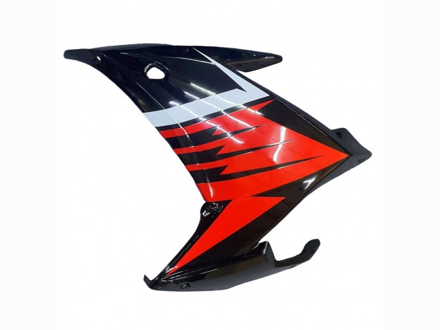 Carénage Moto Yamaha FZ6R 2009-2015 - Noir Rouge Blanc